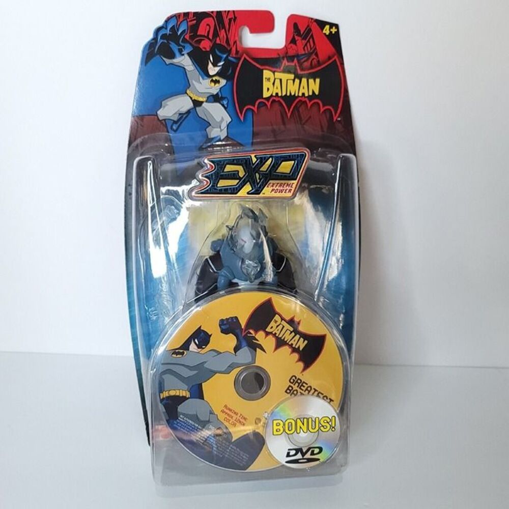 BATMAN EXP Extreme Power Mr. Freeze Figure with Bonus DVD Action Figure NEW